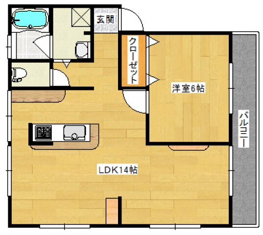 広島県安芸郡府中町八幡１ 天神川駅 1LDK マンション 賃貸物件詳細