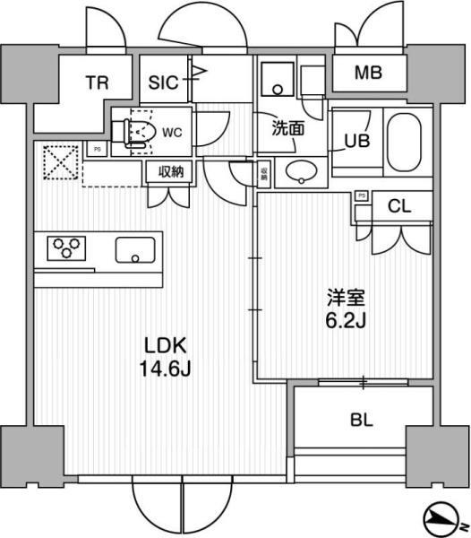 東京都千代田区東神田１ 岩本町駅 1LDK マンション 賃貸物件詳細