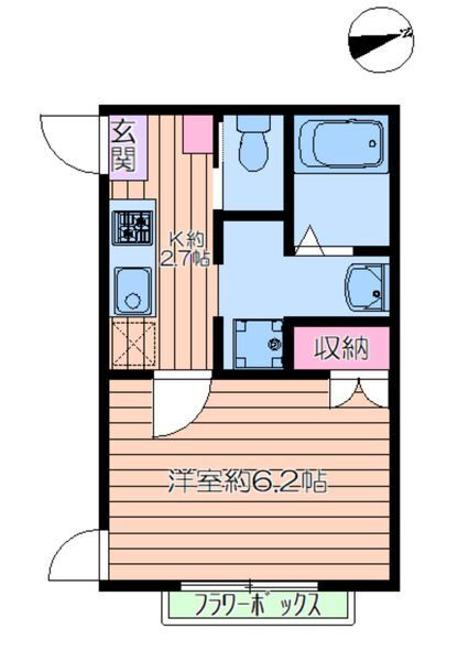 東京都荒川区東尾久２ 田端駅 1K アパート 賃貸物件詳細