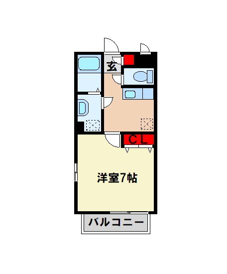 福岡県筑紫野市二日市中央５ 西鉄二日市駅 1K マンション 賃貸物件詳細