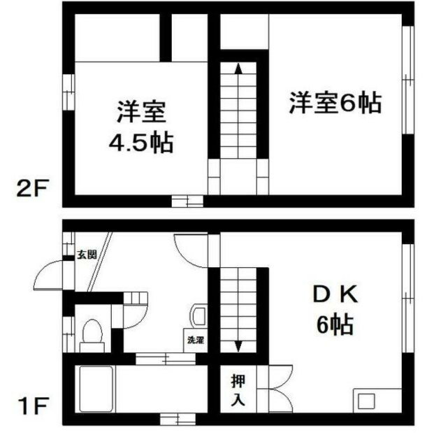 夢前メゾネット 1階 2DK 賃貸物件詳細