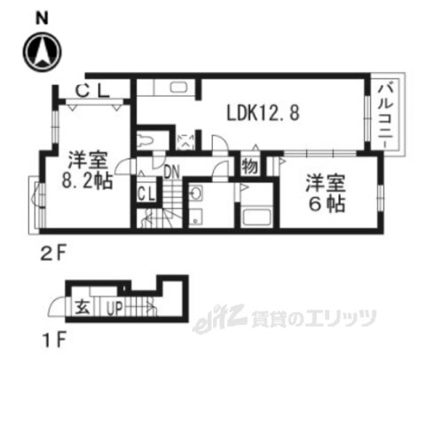 ベル・フィオーレ 2階 2LDK 賃貸物件詳細