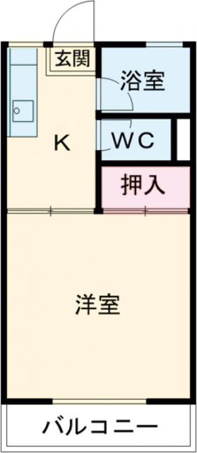 栃木県宇都宮市清原台６ 宇都宮駅 1K アパート 賃貸物件詳細