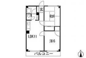 芙蓉マンション 3階 2LDK 賃貸物件詳細