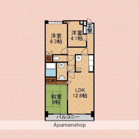 埼玉県川越市新宿町５ 川越駅 3LDK マンション 賃貸物件詳細