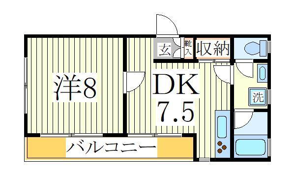 千葉県柏市南柏２ 南柏駅 1DK マンション 賃貸物件詳細