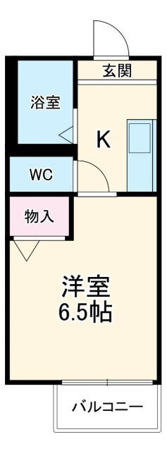 愛知県春日井市松本町２ 高蔵寺駅 1K アパート 賃貸物件詳細
