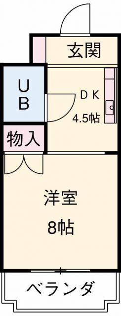 静岡県浜松市中央区広沢３ 浜松駅 1DK マンション 賃貸物件詳細
