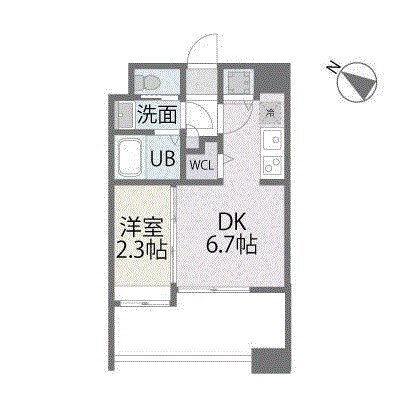 福岡県福岡市博多区竹下１ 竹下駅 1DK マンション 賃貸物件詳細