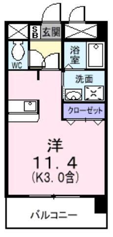 東京都福生市南田園２ 熊川駅 ワンルーム マンション 賃貸物件詳細