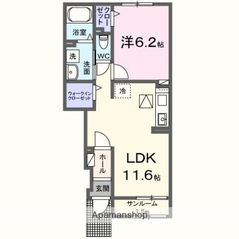 香川県高松市川島東町 池戸駅 1LDK アパート 賃貸物件詳細