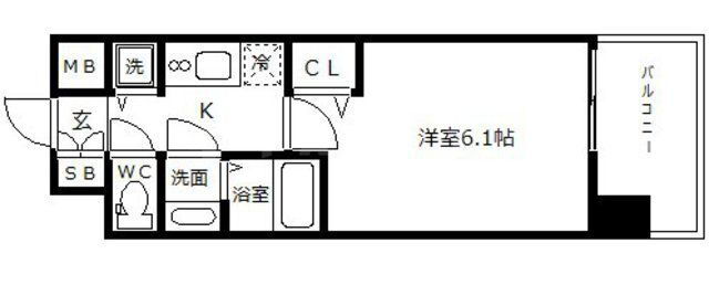 大阪府大阪市西区京町堀３ 阿波座駅 1K マンション 賃貸物件詳細