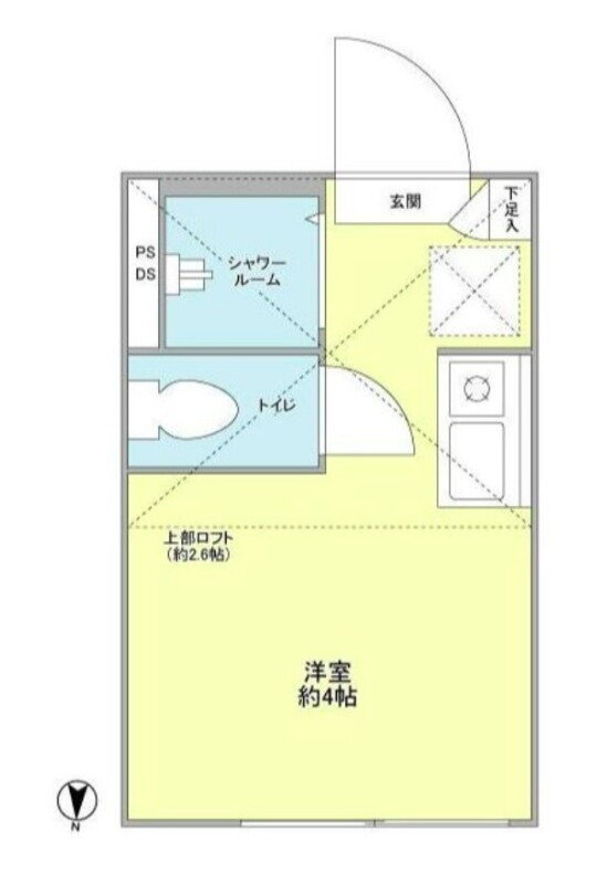 東京都目黒区下目黒３ 不動前駅 ワンルーム アパート 賃貸物件詳細