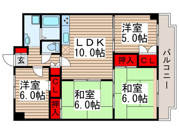 千葉県柏市大井 柏駅 4LDK マンション 賃貸物件詳細