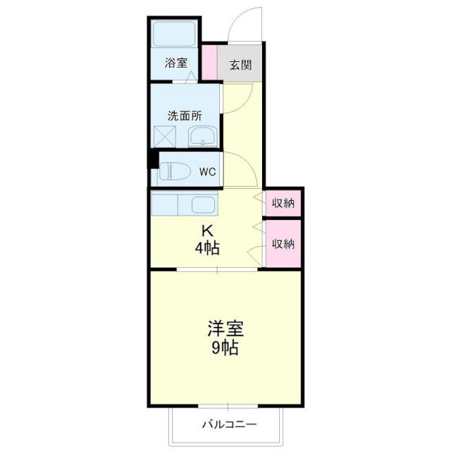 静岡県浜松市中央区頭陀寺町 浜松駅 1K アパート 賃貸物件詳細
