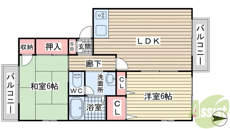 兵庫県神戸市垂水区山手４ 東垂水駅 2LDK マンション 賃貸物件詳細