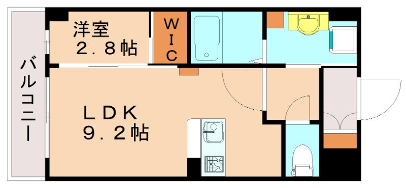 福岡県福岡市博多区住吉５ 博多駅 1LDK マンション 賃貸物件詳細