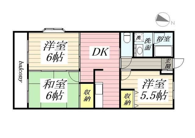 茨城県鹿嶋市大字粟生 鹿島神宮駅 3DK マンション 賃貸物件詳細