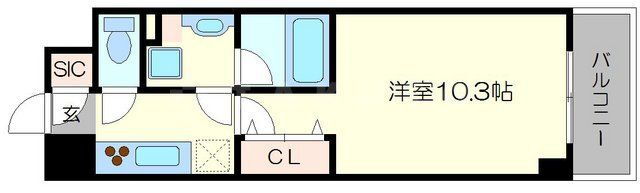 大阪府吹田市南高浜町 相川駅 1K マンション 賃貸物件詳細