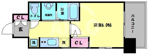 大阪府大阪市西区川口４ 九条駅 1K マンション 賃貸物件詳細