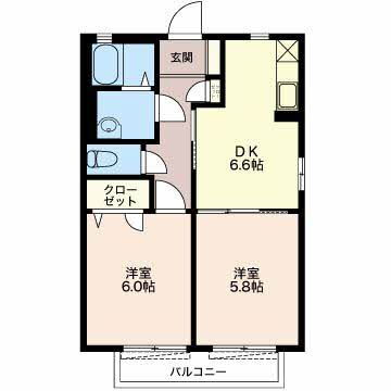 岐阜県関市小屋名 岐阜駅 2DK アパート 賃貸物件詳細