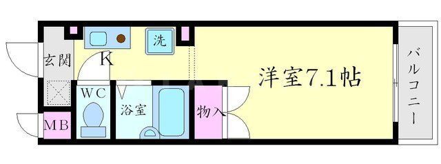 大阪府豊中市上新田２ 千里中央駅 1K マンション 賃貸物件詳細