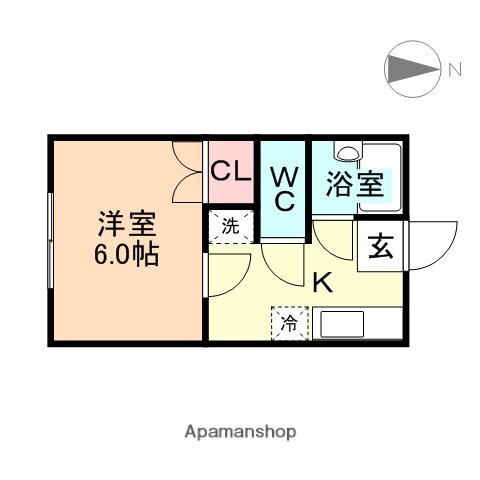 富山県富山市太郎丸西町１ 小泉町駅 1K アパート 賃貸物件詳細