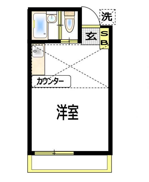 神奈川県厚木市妻田西２ 本厚木駅 ワンルーム アパート 賃貸物件詳細