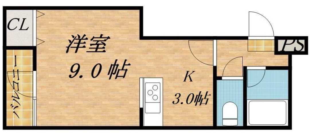 ベルメゾン北２２条 1階 1K 賃貸物件詳細