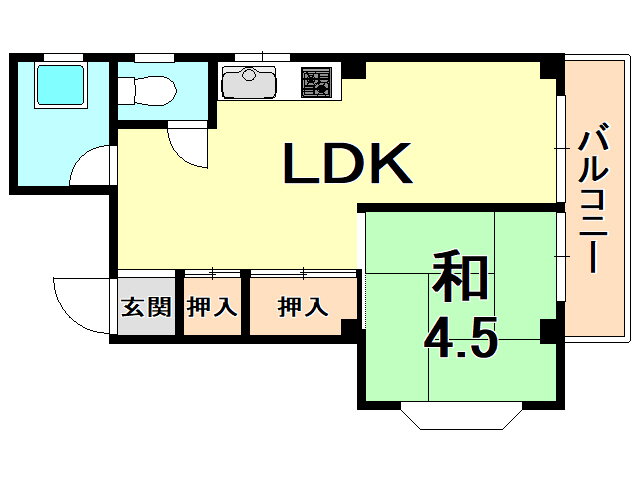 兵庫県西宮市津門仁辺町 西宮駅 1LDK マンション 賃貸物件詳細