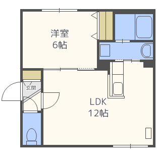 北海道札幌市中央区南十三条西６ 幌平橋駅 1LDK マンション 賃貸物件詳細