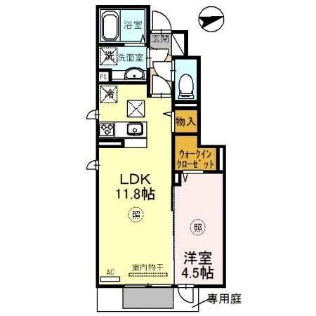 兵庫県三木市芝町 三木上の丸駅 1LDK アパート 賃貸物件詳細
