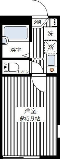 神奈川県川崎市多摩区西生田５ 読売ランド前駅 1K アパート 賃貸物件詳細