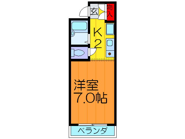 大阪府寝屋川市明和１ 忍ケ丘駅 1K マンション 賃貸物件詳細
