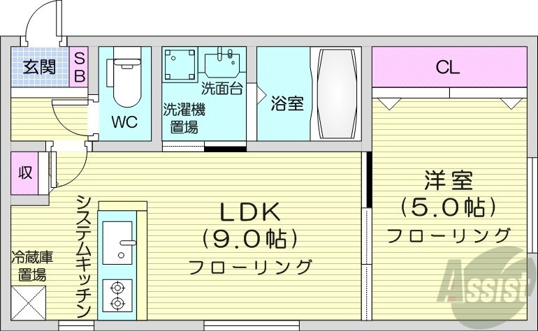 北海道札幌市中央区南十条西８ 中島公園駅 1LDK マンション 賃貸物件詳細