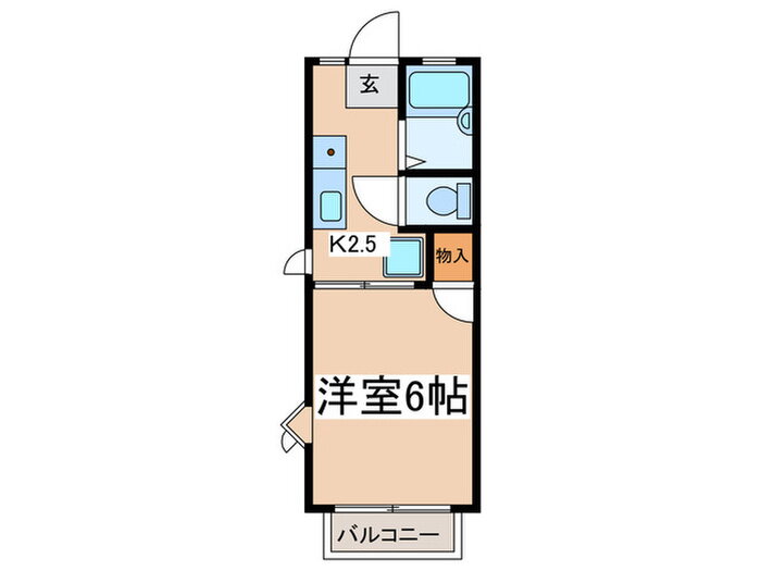 東京都調布市八雲台１ 国領駅 1K アパート 賃貸物件詳細