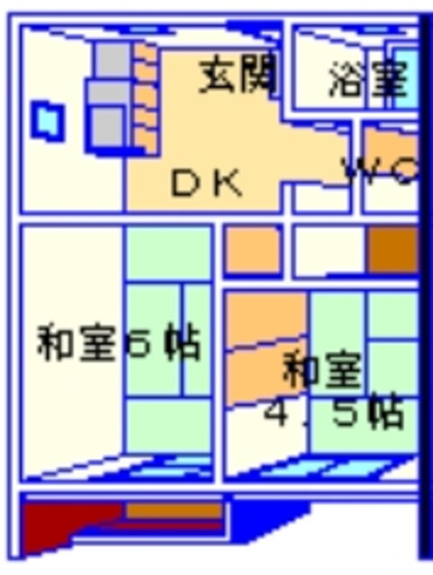 千葉県柏市逆井３ 逆井駅 2DK アパート 賃貸物件詳細