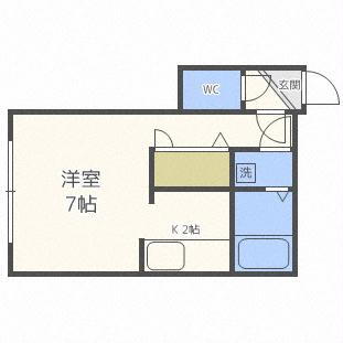 北海道札幌市白石区栄通１７ 南郷１８丁目駅 1K アパート 賃貸物件詳細