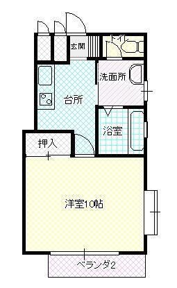 福島県郡山市富久山町八山田字東平作 郡山駅 1DK アパート 賃貸物件詳細