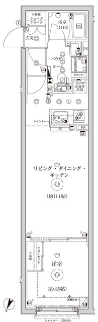 東京都豊島区目白４ 目白駅 1LDK マンション 賃貸物件詳細