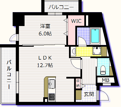 Ｌａ　Ｍａｉｓｏｎ　Ｌｕｍｉｅｒｅ 9階 1LDK 賃貸物件詳細