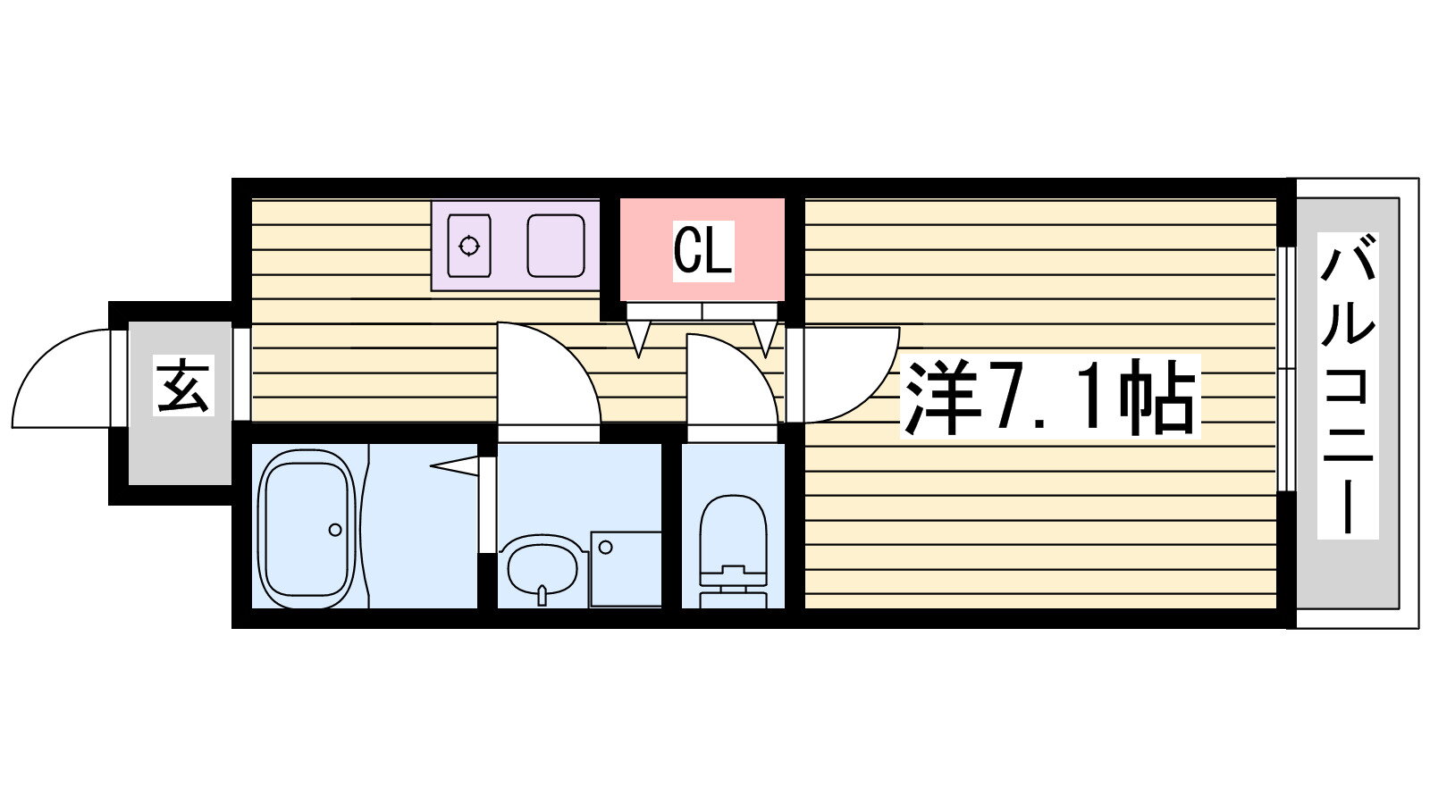 兵庫県姫路市南町 姫路駅 1K マンション 賃貸物件詳細