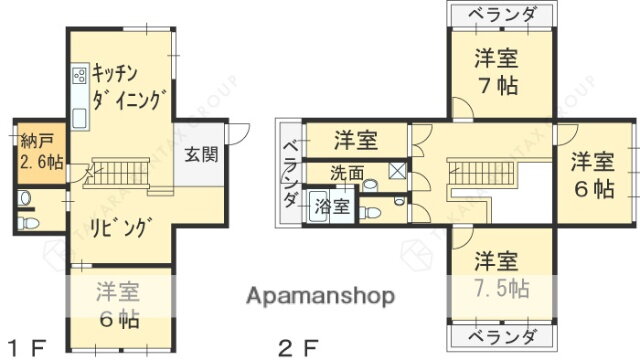 兵庫県西宮市仁川百合野町 仁川駅 4SLDK 一戸建て 賃貸物件詳細