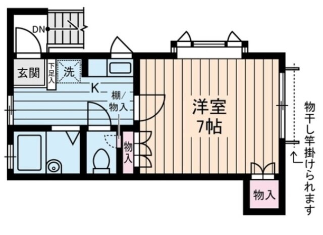 東京都杉並区高円寺南１ 東高円寺駅 1K アパート 賃貸物件詳細