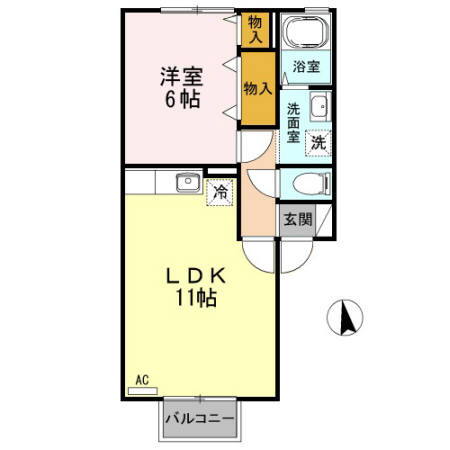 宮城県岩沼市栄町２ 岩沼駅 1LDK アパート 賃貸物件詳細
