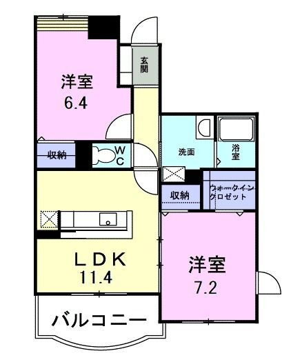 東京都稲城市百村 稲城駅 2LDK マンション 賃貸物件詳細