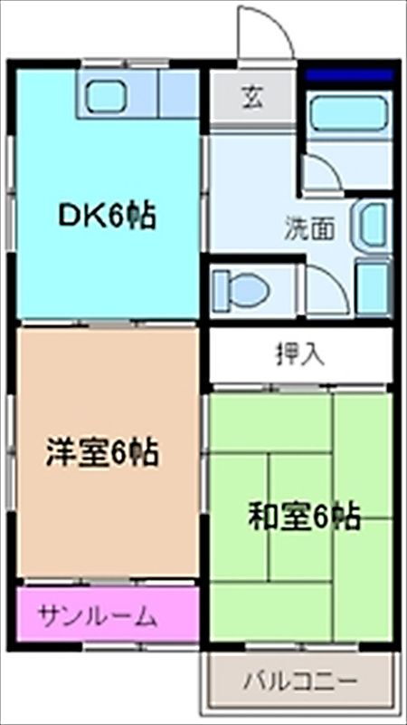 石川県金沢市北寺町ロ 三ツ屋駅 2DK マンション 賃貸物件詳細