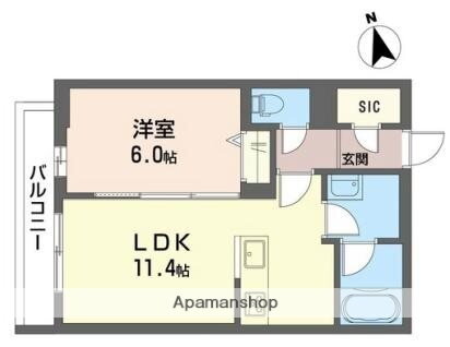 サクラ中野上高田 2階 1LDK 賃貸物件詳細