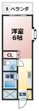 グランカーサ大牟田駅 3階 ワンルーム 賃貸物件詳細