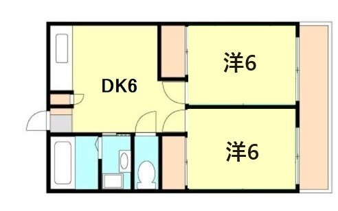 兵庫県明石市大久保町大窪 大久保駅 2DK マンション 賃貸物件詳細